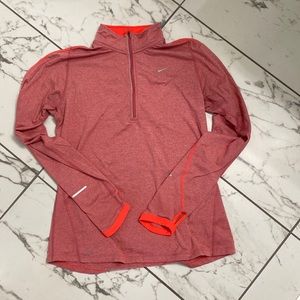Nike dri fit half zip pullover